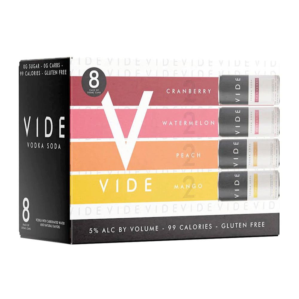 VIDE Vodka Soda Variety 8PK