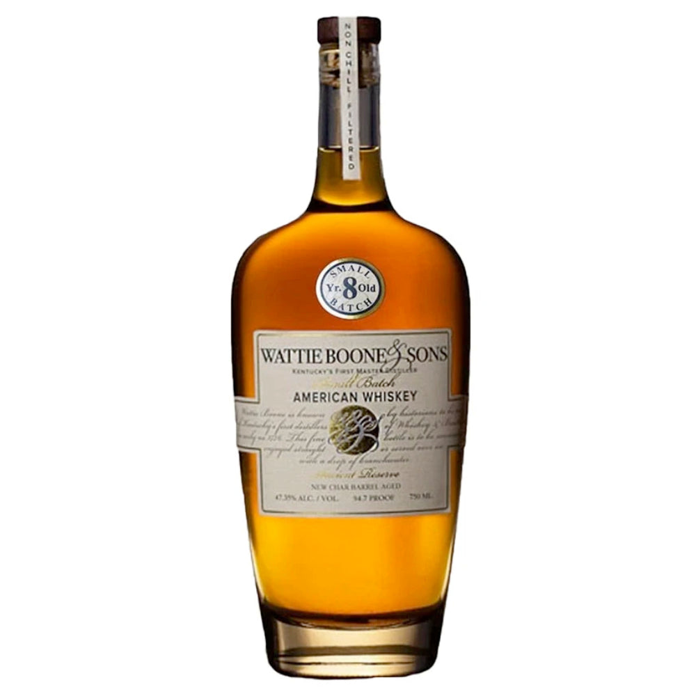 Wattie Boone & Sons 8 Year Small Batch American Whiskey