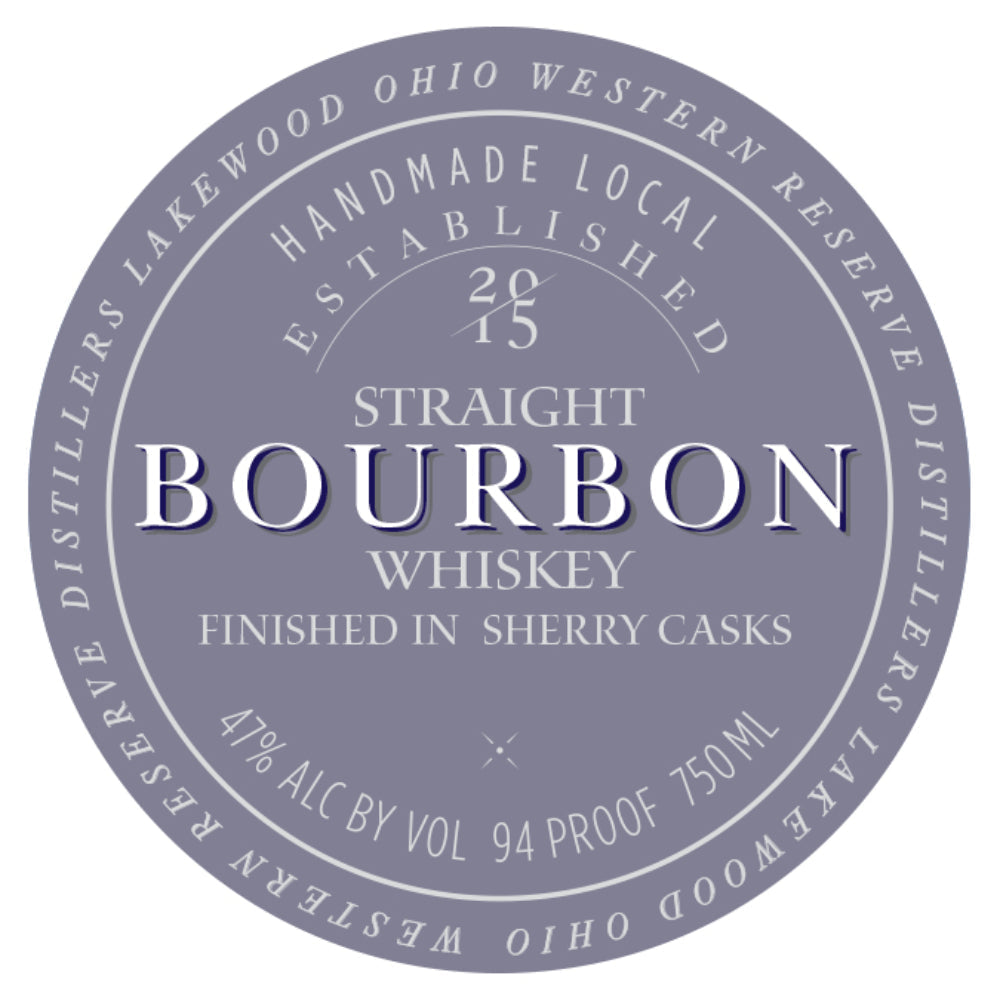 Western Reserve Bourbon Finished in Sherry Casks