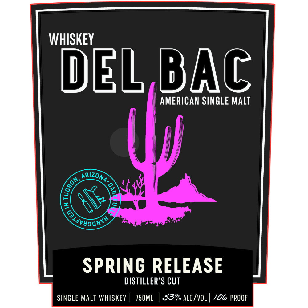 Whiskey Del Bac American Single Malt Spring 2023 Distiller’s Cut