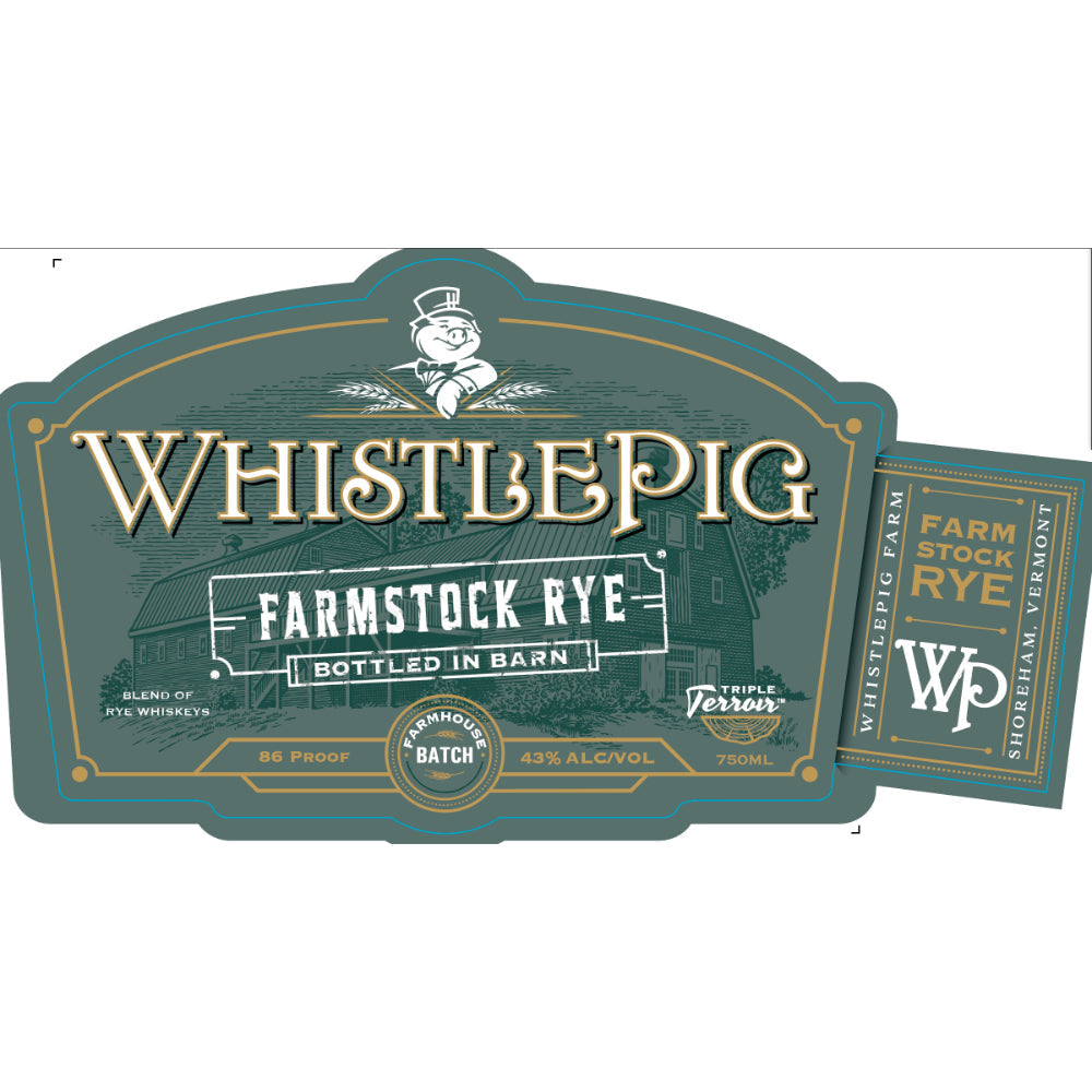 WhistlePig Farmstock Rye Bottled in Barn