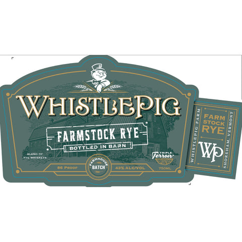 WhistlePig Farmstock Rye Bottled in Barn