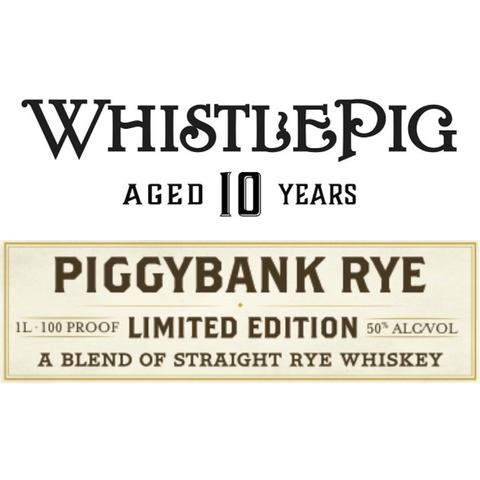 WhistlePig PiggyBank 10 Year Old Rye