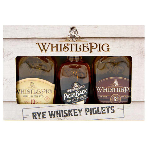 Whistlepig "Rye Whiskey Piglets" Flight Gift Set