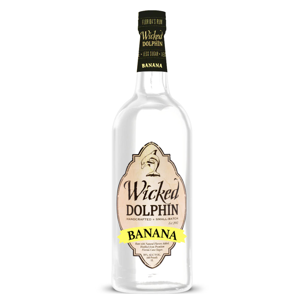 Wicked Dolphin Banana Rum 1L