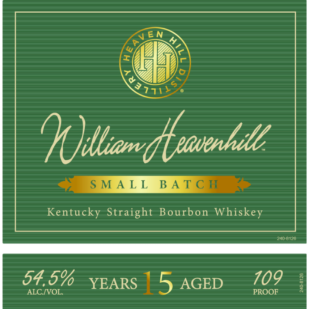 William Heavenhill Small Batch 15 Year Old Bourbon