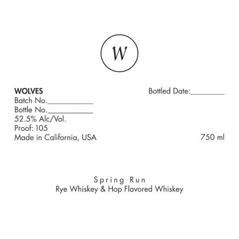 Wolves Spring Run Batch #3