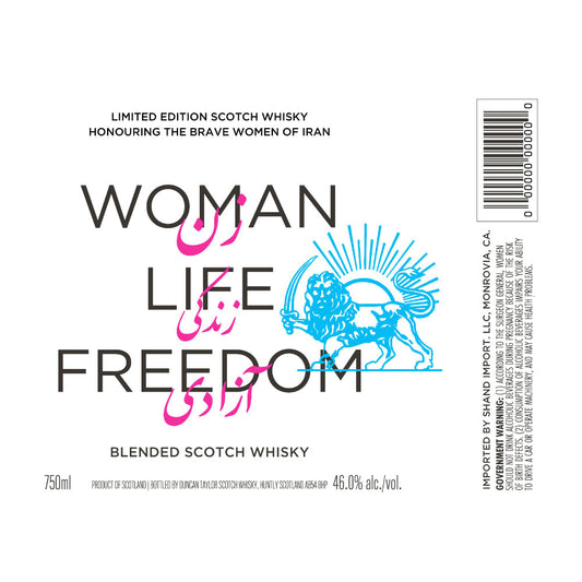 Woman Life Freedom Blended Scotch Whisky