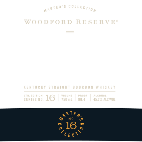 Woodford Reserve Master’s Collection Very Fine Rare No. 16