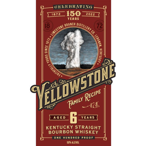 Yellowstone 6 Year Old Family Recipe Kentucky Straight Bourbon