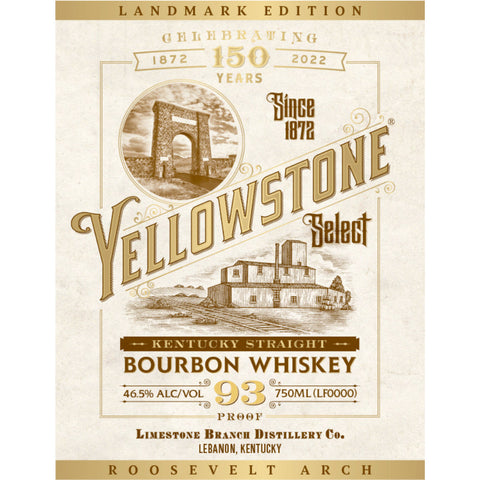Yellowstone Select Landmark Edition Bourbon Old Faithful