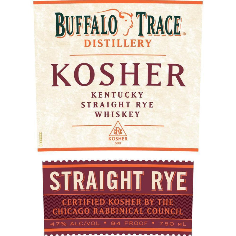 Buy Buffalo Trace Kosher Straight Rye Whiskey online from the best online liquor store in the USA.
