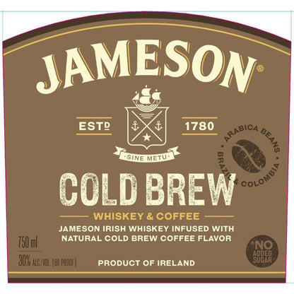 Buy Jameson Cold Brew Whiskey & Coffee online from the best online liquor store in the USA.