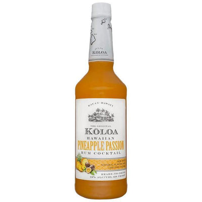 Buy Kōloa Hawaiian Pineapple Passion Rum Cocktail 1 Liter online from the best online liquor store in the USA.