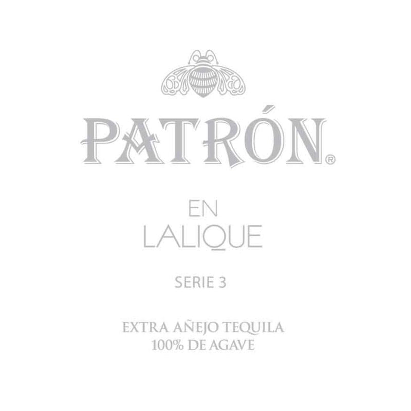Buy Patrón en Lalique Serie 3 online from the best online liquor store in the USA.