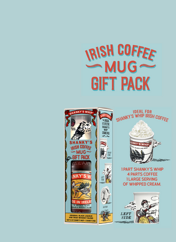 SHANKY'S WHIP IRISH MUG GIFT PACK!