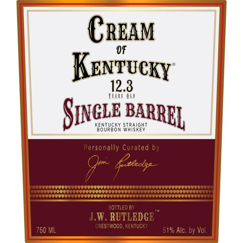 Buy Cream Of Kentucky Bourbon 12.3 Year Old Single Barrel Bourbon online from the best online liquor store in the USA.