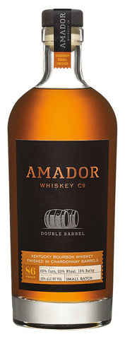 Amador Double Barrel Bourbon Whiskey Chardonnay Finish 750ml