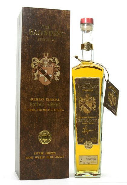 The Bad Stuff Extra Anejo Tequila