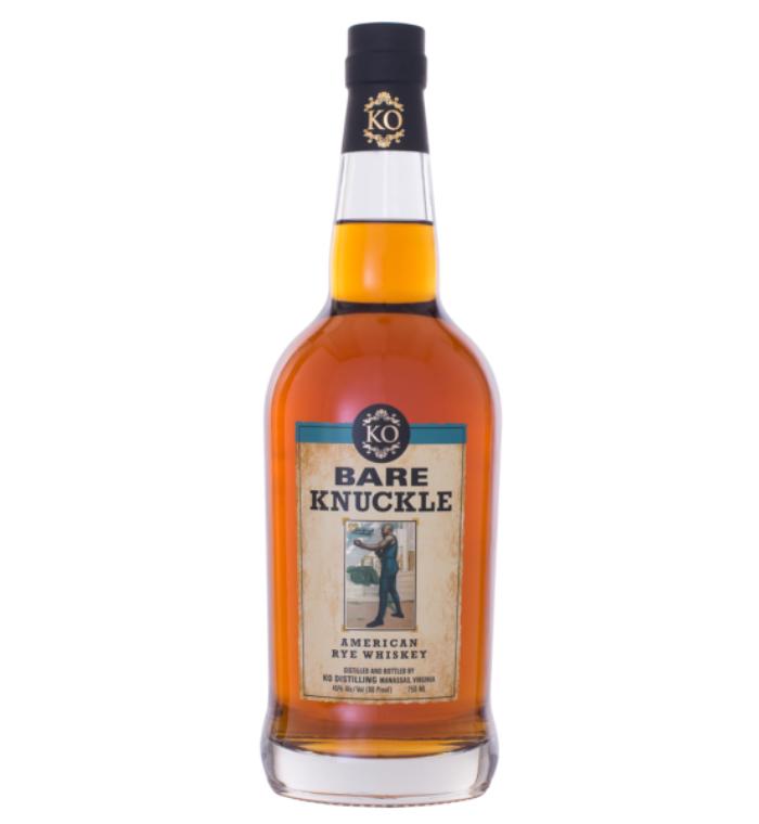 KO Distilling Bare Knuckle Straight Rye Whiskey