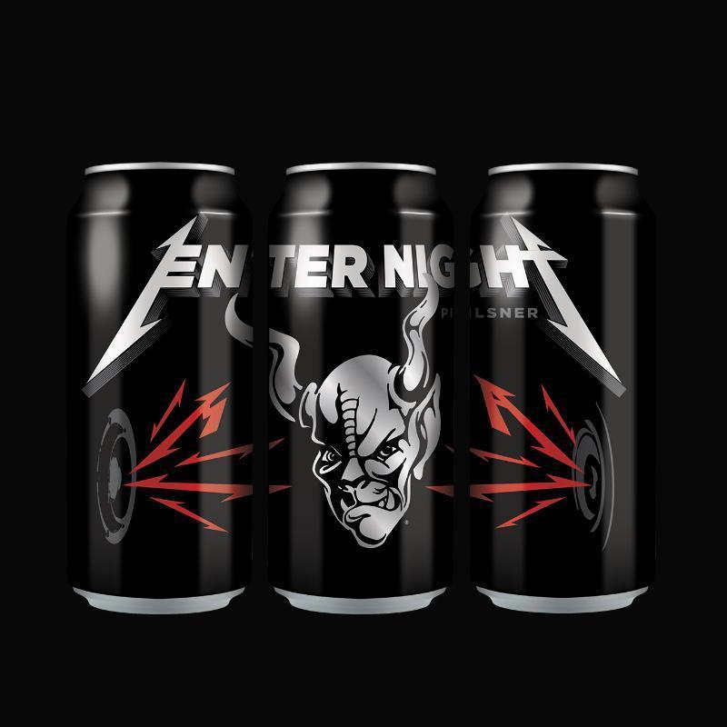 Buy Stone Brewing Enter Night Pilsner By Metallica online from the best online liquor store in the USA.