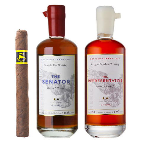 Proof & Wood DC Collection: The Senator & Representative Bundle W/Cigar