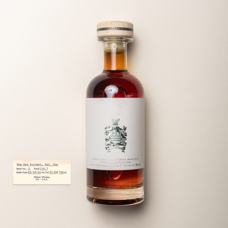 Wolves Whiskey X Willet Distillery The Rye Project Volume One Batch #2