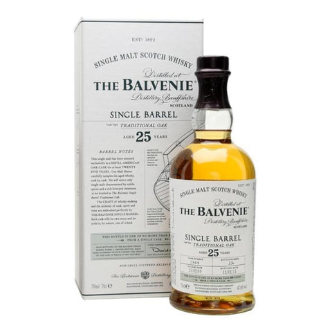 Buy The Balvenie 25 Year Old Single Barrel online from the best online liquor store in the USA.