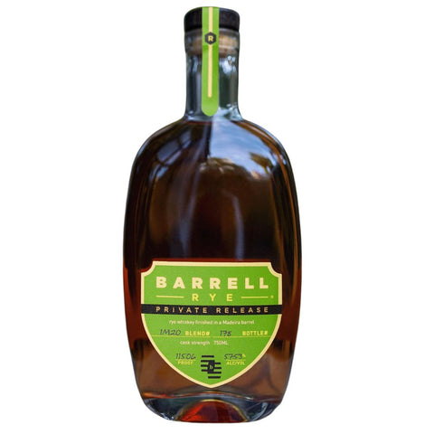 Barrell Craft Spirits Private Release Rye Whiskey