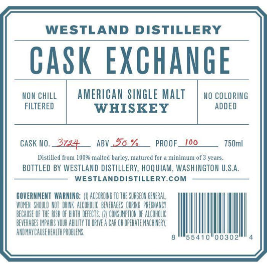 Buy Westland Cask Exchange online from the best online liquor store in the USA.