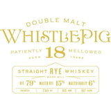 Buy WhistlePig 18 Year Old Double Malt online from the best online liquor store in the USA.
