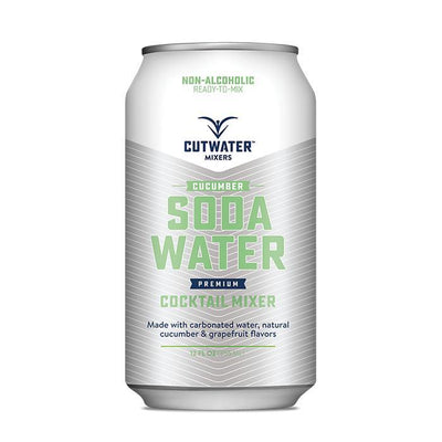 Buy Cutwater Spirits Cucumber Soda Water Mixer (4 Pack – 12 Ounce Cans) online from the best online liquor store in the USA.