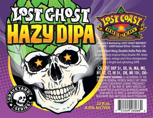 Lost Ghost Hazy DIPA | Lost Coast Brewery